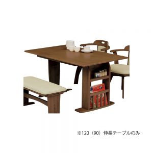 120(90)食堂テーブル　BR　w16794