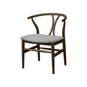 肘付食堂椅子　DBR　w19195